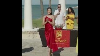 Hoa Hậu Đỗ Thị Hà phần thi Head To Head Challenge tại Miss World 2021