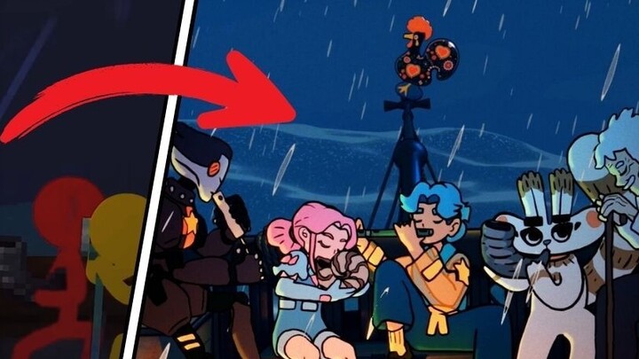 【 4K 】การสร้างแอนิเมชั่นสติ๊กแมนที่แข็งแกร่งที่สุด! ผู้ชมต่างชาติ 3.56 ล้านคนดู!