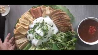Món chay.?bún đậu mắm tôm. Ăn ngon không thua gì món mặn..