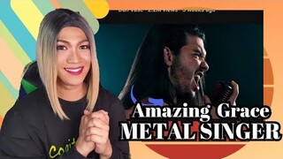 Metal singer performs "Amazing Grace" | AMAZING VOCAL