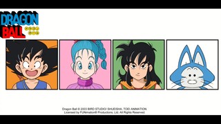Timelapse drawing Dragonball characters part 2