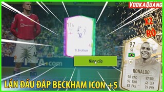 Vodka Chiến | Lần đầu Đập BECKHAM ICON +5 và cái kết? x2 RÔ ICON bùng nổ đón giáng sinh FIFA4