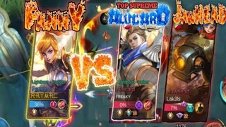 FANNY VS TOP SUPREME ALUCARD & TOP SENIOR JAWHEAD + FANNY MONTAGE (SKIN GIVEAWAYS)