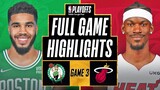 BOSTON CELTICS vs MIAMI HEAT FULL GAME 3 HIGHLIGHTS | NBA Playoffs Celtics vs Heat Game 3 NBA 2K22