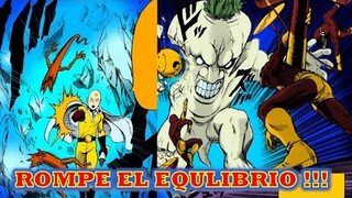 SAITAMA Salva al CHAPULIN Colorado 😱🔨 Que es el NIVEL de AMENAZA ??? One Punch Man Extras Vol 15