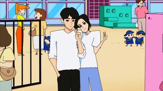 [เครยอนชินจัง] ชินจังออกจากโรงเรียนแล้ว