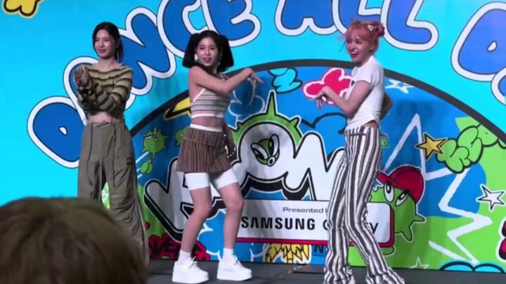 Kecepatan super HEY MAMA tarian pedang mendadak bersamaan!!