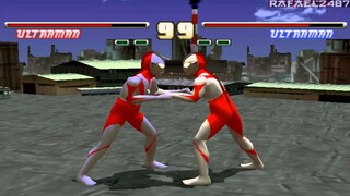 Ultraman Fighting Evolution (Ultraman) vs (Ultraman) Mirror Match HD