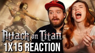 Zoe Is NUTS | Attack On Titan Ep 1x15 Reaction & Review | Wit Studio on Crunchyroll