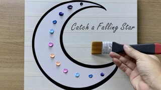 [Tranh Acrylic] Thử thách hàng ngày 231 của Bậc thầy YouTube WowArt: "Đêm nhớ em"