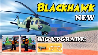 Big Upgrade! NEW HELICOPTER Blackhawk (Roblox Jailbreak)