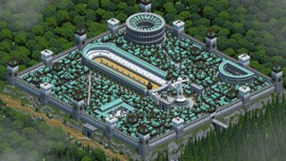 [การถ่ายภาพแบบ Time-Lapse ใน Minecraft] ใช้เวลา 100 ชั่วโมงในการเปลี่ยนหมู่บ้านให้กลายเป็นเมืองในป่า