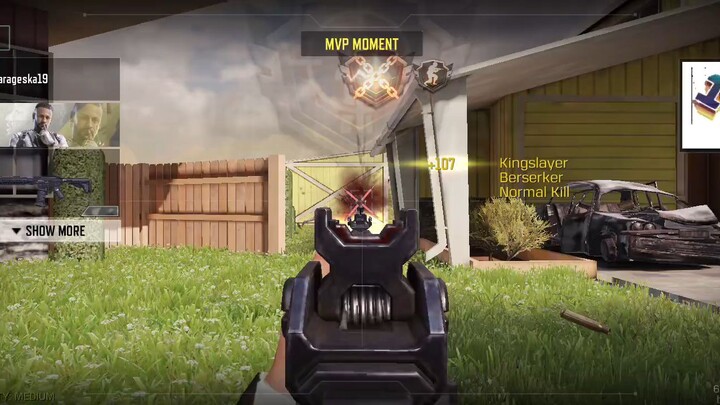 MVP moment in COD. ☺