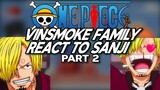 || Vinsmoke Family React to Luffy || part 2/?? || Gacha || One Piece