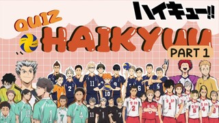 [TH/EN] HAIKYU QUIZ เกมคำถามไฮคิว 20 ข้อ!