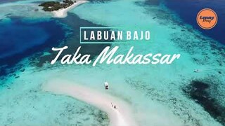 TAKA MAKASSAR LABUAN BAJO! PULAU TIMBUL DENGAN PASIR PINK INDAH! DRONE VIEW!