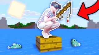 1 NGÀY SỐNG TRONG MINECRAFT THỰC TẾ ẢO!!