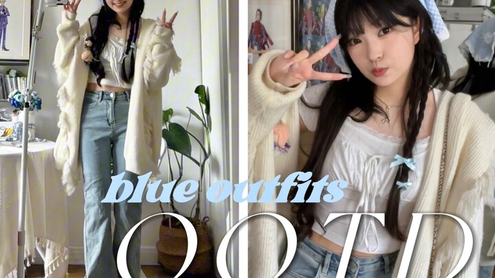 So Healing! Blue Outfits That’ll Steal the Show This Spring