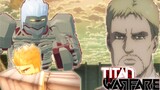 [Titan Warfare Attack on Titan] Armored Titan pamer!! Momen highlight Reiner saat dia menabrak tembo