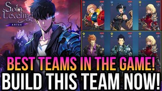 Solo Leveling Arise - Beat The Game With These Teams! *Broken Teams*