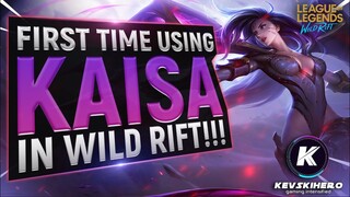 This Kaisa is so ultimately broken | Wild Rift Journey Day #5 | Silver 3