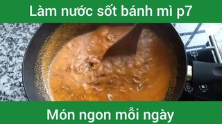 Làm nước sốt bánh mì p7