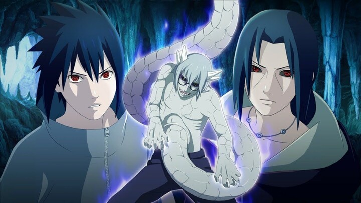 Cuộc chiến giữa UCHIHA ITACHI và SASUKE với KABUTO l ITACHI tiết lộ mọi quá khứ của mình cho SASUKE