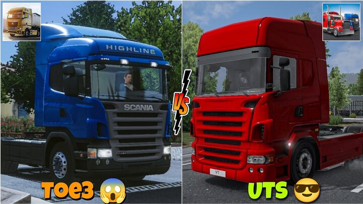 SCANIA R 2004 Comparison | Truckers of Europe 3 vs Universal Truck Simulator