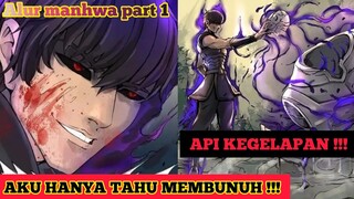 part 1 alur manhwa "spiritualis kegelapan" pembunuh berdarah dingin