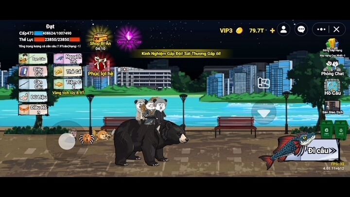 câu cá vạn cân #BuildaGame #钓魂 #35807700