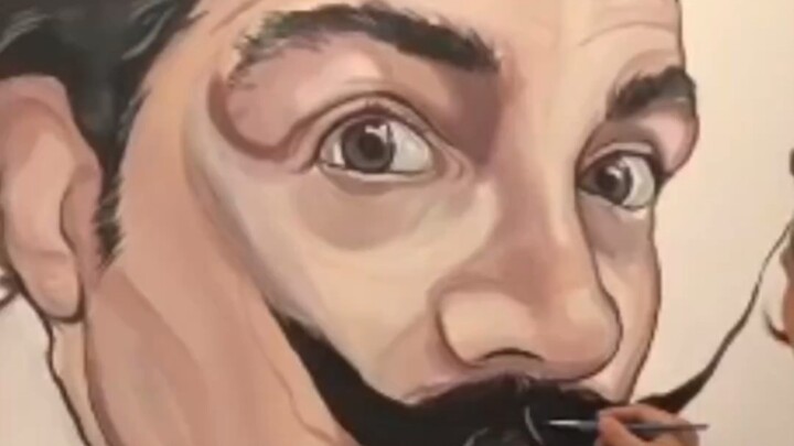 My Husband’s Self-Portrait (What Are You Doing!?)