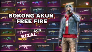 BOKONG AKUN!! FREE FIRE RIZAL ACH