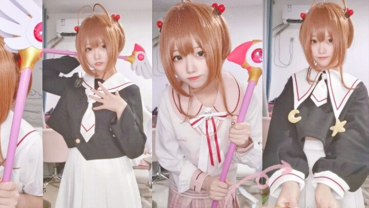 Buy 9 Cardcaptor Sakura co-branded clothing! COS unboxing review! Girly heart bursting! Immersive un