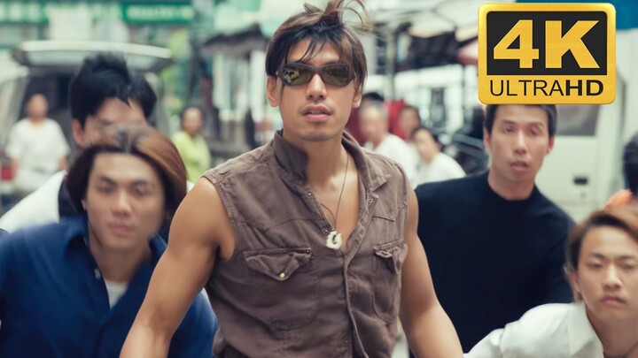【4K Restoration】Watch the arrogant walking scene from Hong Kong (Taiwan) films in one go—don't try t