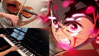 Kimetsu No Yaiba: Demon Slayer Ep 19 ED (3 Violins & Piano Cover) | Memoranda Music