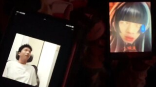 飞莎儿观众席表情包合集 飞莎：请不要看！！