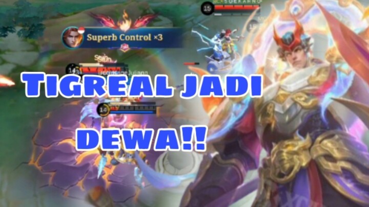 Review Skin Collector Tigreal " Celestial General " Berasa Tigreal jadi Dewa Pelindung💪💪