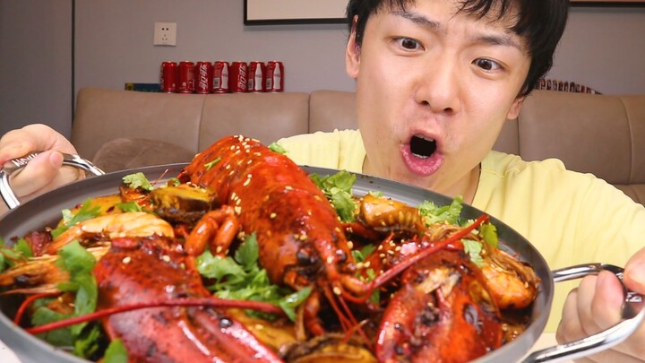 Hot pot pedas super mewah! Wanginya bikin nangis! Berani masuk dan lihat nggak? Dijamin bikin air li