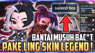 MUSUH BAC*T, AUTO BANTAI PAKE SKIN COMMANDER TERBAIK ! COMBO MAGIC CHESS TERKUAT TERBARU