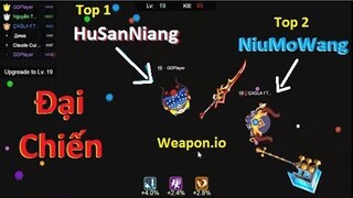 Weapon.io - #4 : Cuộc "Đại Chiến" Giữa 2 Tướng HuSanNiang và NiuMoWang Trong Weapon.io, Ai Sẽ Thắng?