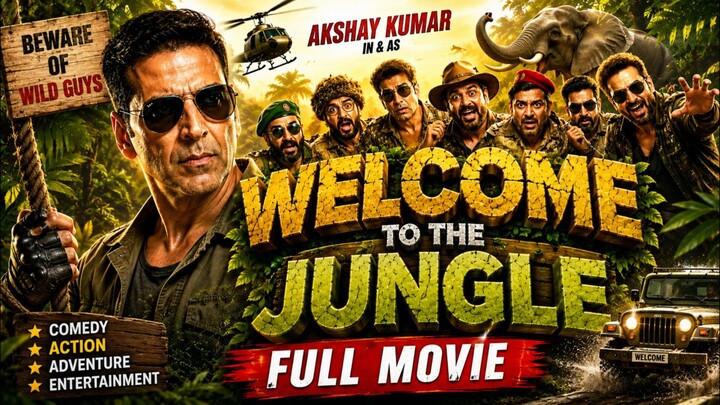 Welcome to the Jungle | Full Movie | Comedy Action Movie | Hindi