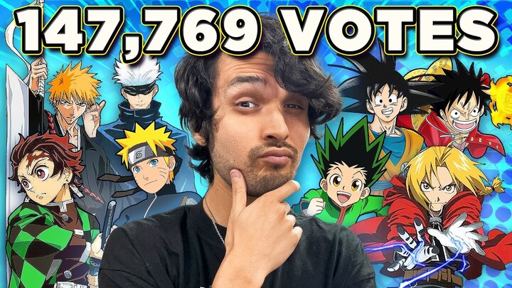 I Asked 145,769 People to Vote for the BEST ANIME EVER