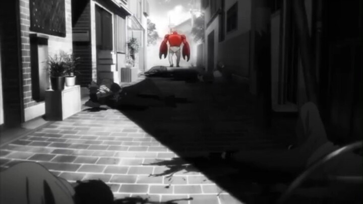one punch man kepiting itu pergi