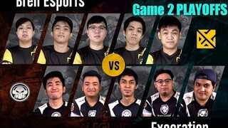 Game2 Bren vs XCTN | MPL PH S2 Playoffs Day 1