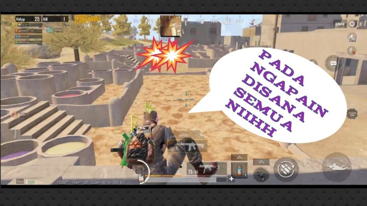 AUTO PANIK KALAU DI FLANK KAYAK GINI || PUBGM INDONESIA || PUBG