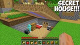 How TO LIFTED FARMLAND AND FOUND BEST SECRET HOUSE in Minecraft Challenge 100% Trolling