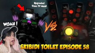 EPISODE 57 SKIBIDI TOILET PART 2 TERBARU !? Akhirnya Upgraded Titan TV MAN Datang! Over Power Bener?