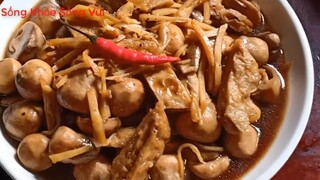 Bao tử chay kho gừng  Món chay nhanh gọn dể làm