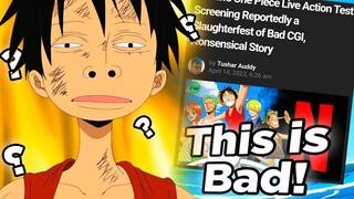 Netflix One Piece Live Action Screen Test is BAD?