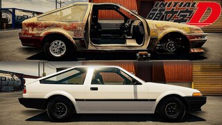 Rebuilding a TOYOTA SPRINTER TRUENO AE86 - Car Mechanic Simulator 2021